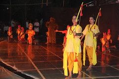 Act performance of Ramayan by students